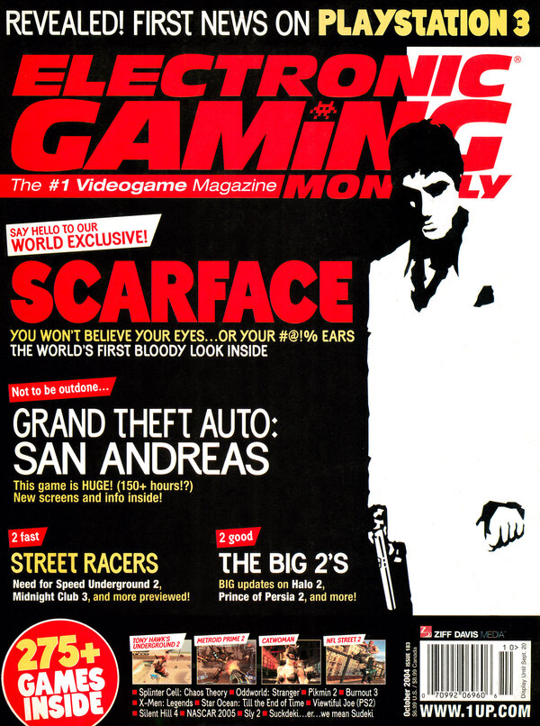 Electronic Gaming Monthly Issue 183 (October 2004) cover
